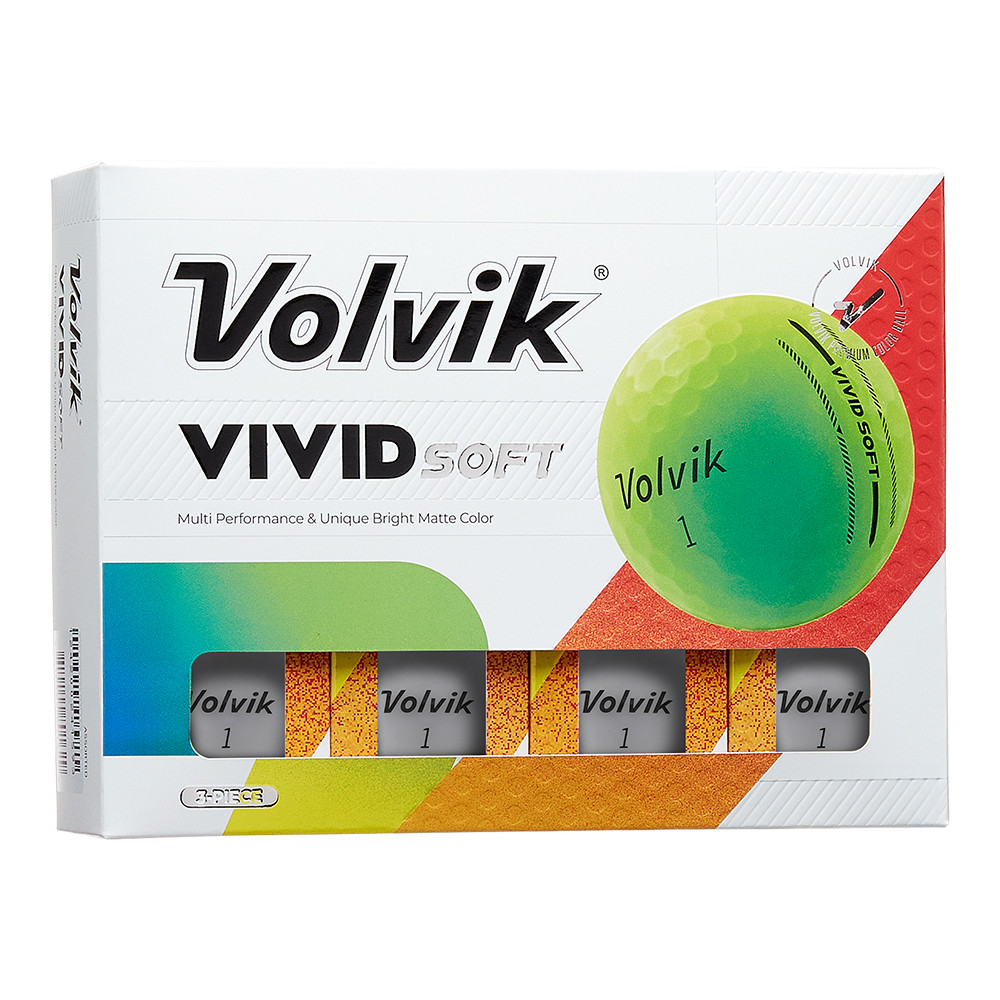 Volvik Vivid Soft Golf Balls - Maple Hill Golf